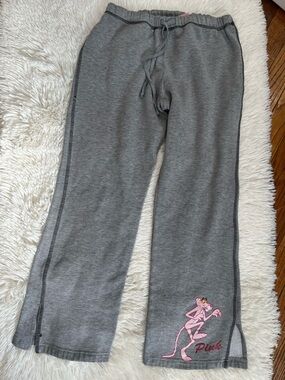 Pink Panther women Y2K‎ sweatpants size S
